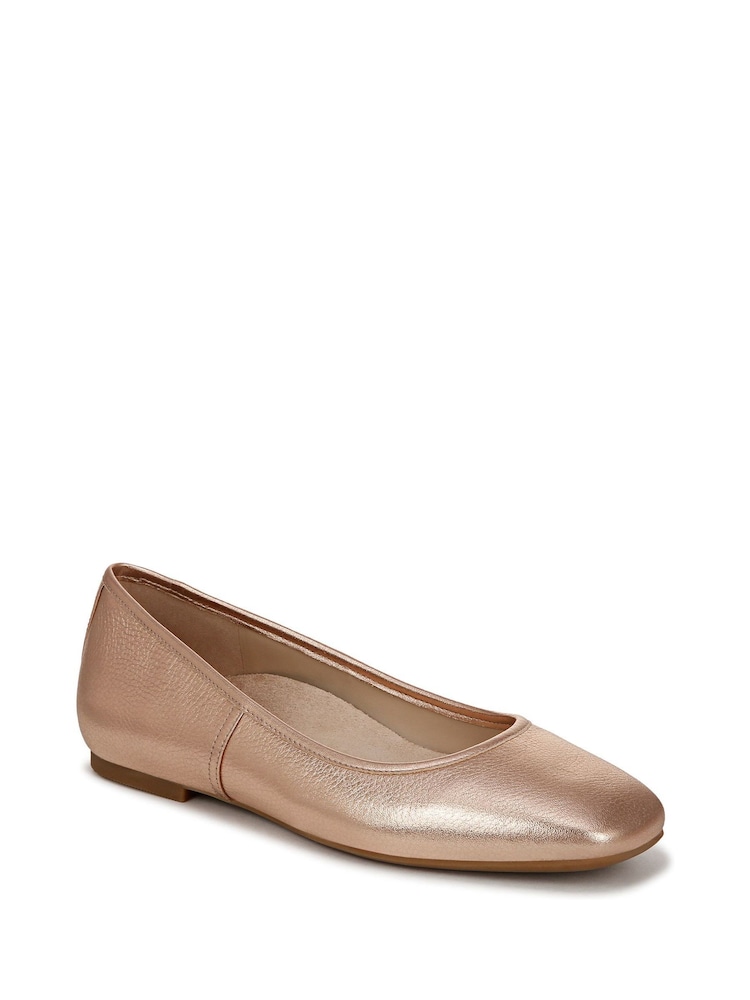 Vionic Wide Fit Metallic Orinda 2 Ballet Flats - Image 3 of 6