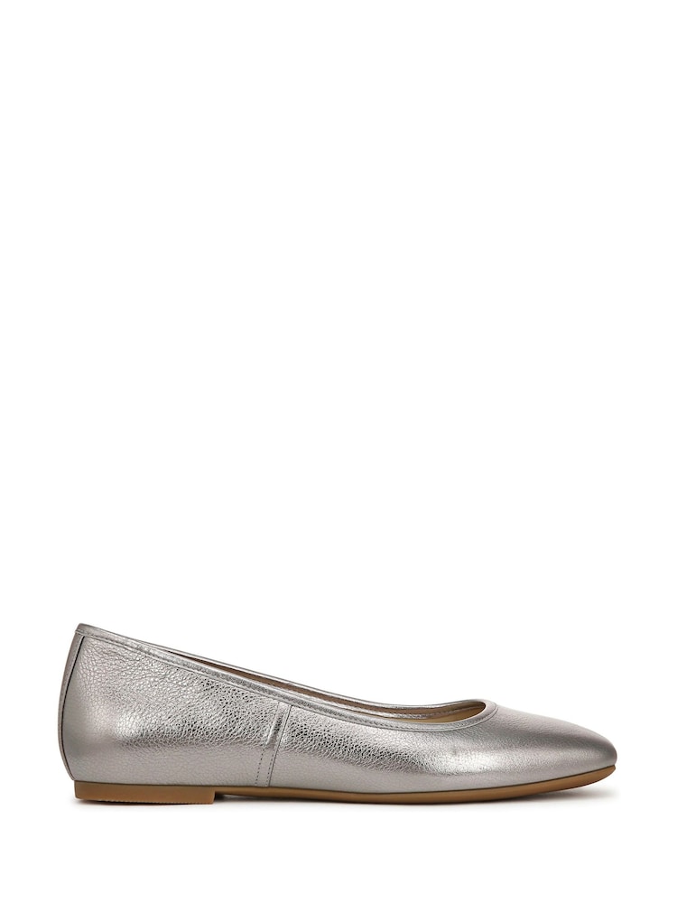 Vionic Wide Fit Metallic Orinda 2 Ballet Flats - Image 1 of 6