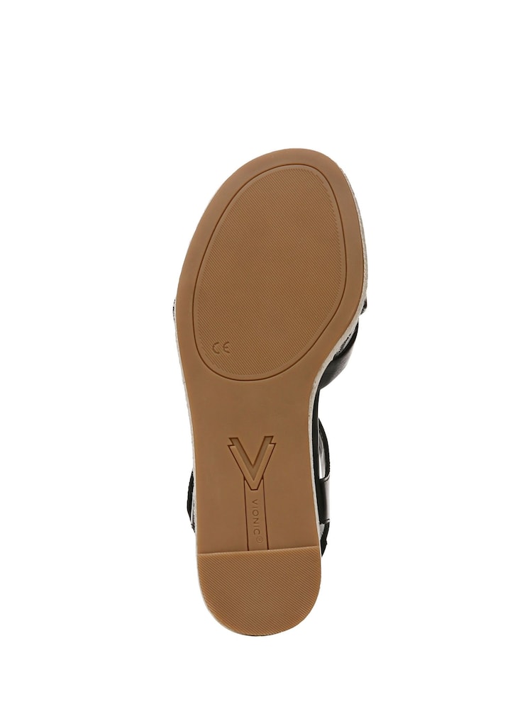Vionic Saratoga Regular Fit Wedge Espadrilles - Image 6 of 6