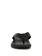 Vionic Regular Fit Tide II Black Flip Flops - Image 4 of 7