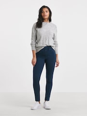Simply Be Blue Slim Pull On Jeggings - Image 4 of 4