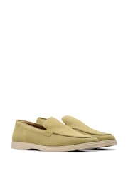 Clarks Green Suede Torford Easy Shoes - Image 4 of 7