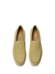 Clarks Green Suede Torford Easy Shoes - Image 6 of 7