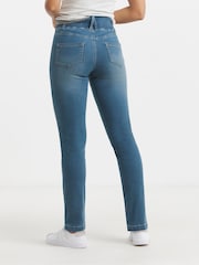 Simply Be Blue Slim Pull On Jeggings - Image 2 of 4