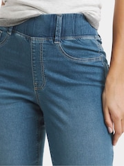 Simply Be Blue Slim Pull On Jeggings - Image 3 of 4