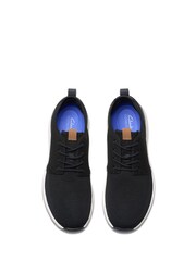 Clarks Black Essentials Motion Trek MX Lace Up Trainers - Image 6 of 7