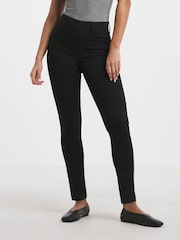 Simply Be Black Slim Pull On Jeggings - Image 4 of 4