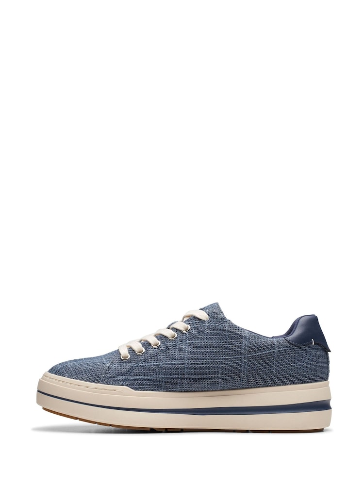 Clarks Blue Audreigh Flatform Sun Shoes - Image 2 of 7
