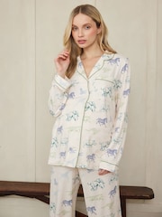 Chelsea Peers Racing Animal Print Short Pyjamas Set - Imagen 2 de 5