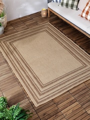 Yard Natural Camber Jute Effect Indoor/Outdoor Rug - Image 2 of 5