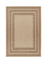 Yard Natural Camber Jute Effect Indoor/Outdoor Rug - Image 4 of 5