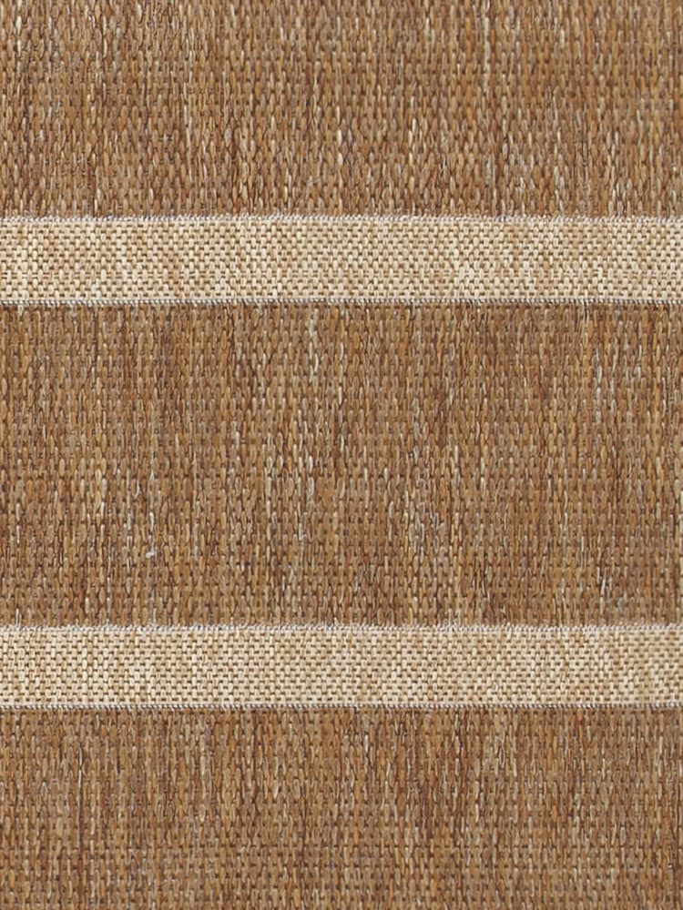 Yard Natural Tala Stripe Jute Effect Indoor/Outdoor Rug - Image 4 of 4