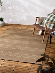 Yard Natural Pentle Jute Effect Indoor/Outdoor Rug - Image 1 of 4