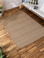 Yard Natural Pentle Jute Effect Indoor/Outdoor Rug - Image 2 of 4
