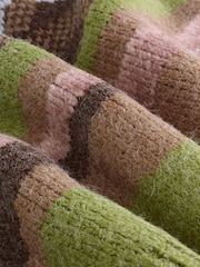 Blue/Green Landscape Scene Zip Cardigan - Image 9 of 9