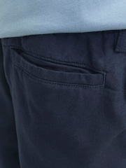 JACK & JONES Junior Tie Waist Linen Blend Shorts - Image 5 of 5