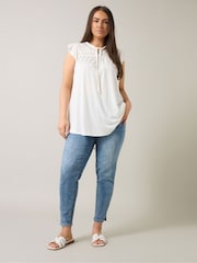 Evans  Cutwork Top - Image 2 of 5