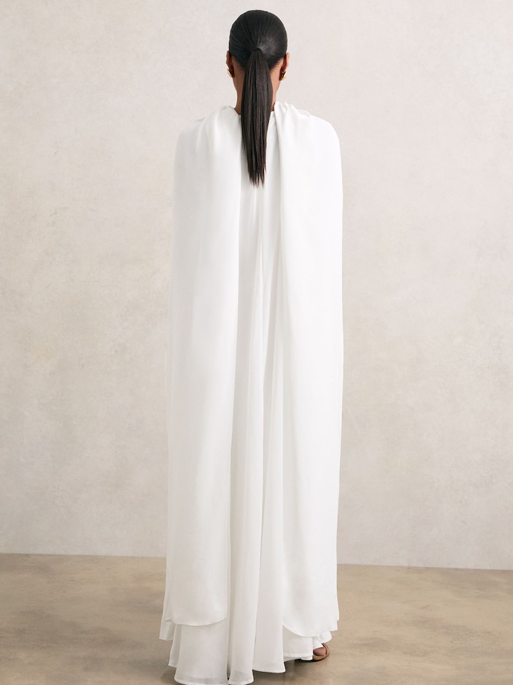 maxi cotton dress long sleeve Creamy Cotton Tiered Maxi | Modest Maxi Dresses
