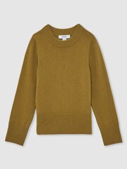 Reiss Khaki Green Anya Jumper - Image 2 of 4