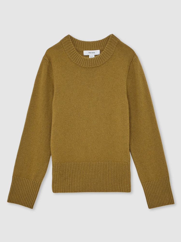 Reiss Khaki Green Anya Jumper - Image 2 of 4