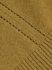 Reiss Khaki Green Anya Jumper - Image 4 of 4