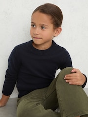 Reiss Navy Anya Jumper - Image 3 of 5