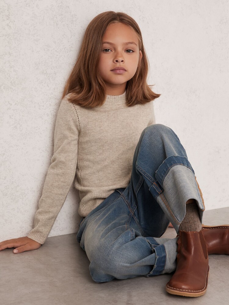 Reiss Oatmeal Anya Jumper - Image 1 of 4