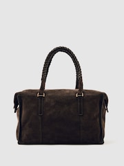 Reiss Chocolate Edie Bag - Image 1 of 5