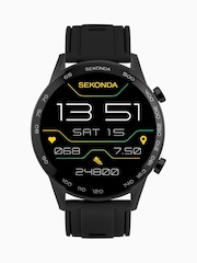 Sekonda 45mm Active Plus Smart Watch in Silicone Strap - Image 1 of 7