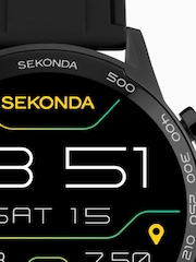 Sekonda 45mm Active Plus Smart Watch in Silicone Strap - Image 5 of 7