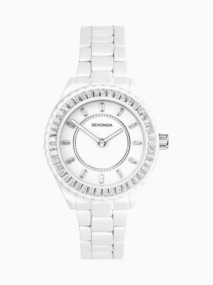 Sekonda Ladies Classic 34mm Margot Watch with Stainless Steel Bracelet Dial - Image 1 of 6