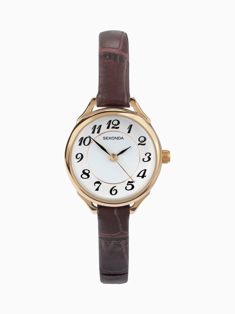 Sekonda Ladies Harley Leather Strap Watch - Image 1 of 5
