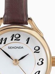 Sekonda Ladies Harley Leather Strap Watch - Image 2 of 5