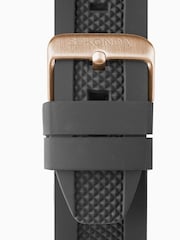 Sekonda Sports Mens 43mm Black Titan Watch with Black Silicone Strap & White Dial - Image 5 of 6