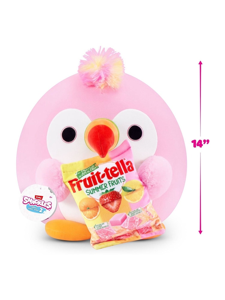 Zuru Snackles 14" Series 2 Tucan and Fruit Tella Soft Toy - Image 2 of 5