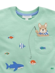 Purebaby Animal Print T-Shirt and Shorts Set - صورة 3 من 5