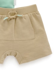 Purebaby Animal Print T-Shirt and Shorts Set - صورة 5 من 5