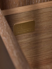 Mid Natural N. Premium Aviano Oak Veneer Wardrobe - Image 7 of 12