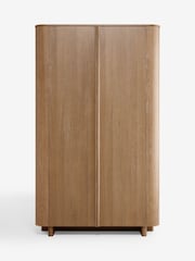 Mid Natural N. Premium Aviano Oak Veneer Wardrobe - Image 8 of 12