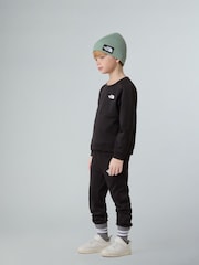 Black Performance Boys Sweat and Joggers Set Black - Image 3 of 5