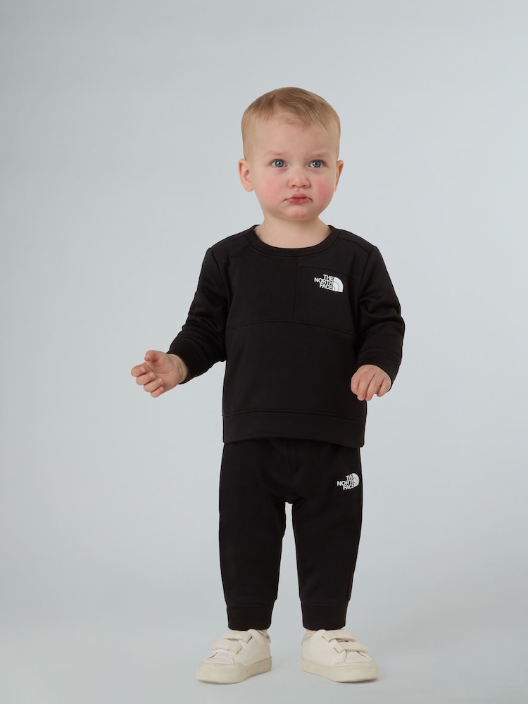 Black Performance Baby Sweat and Joggers Set Black - Image 1 of 7 Black Performance Baby Sweat and Joggers Set Black - Image 1 of 7
