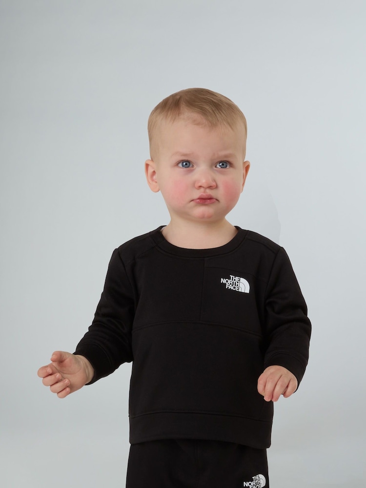 Black Performance Baby Sweat and Joggers Set Black - Image 2 of 7 Black Performance Baby Sweat and Joggers Set Black - Image 2 of 7
