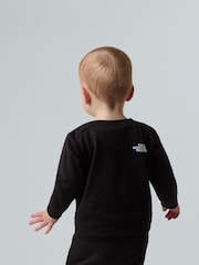 Black Performance Baby Sweat and Joggers Set Black - Image 3 of 7