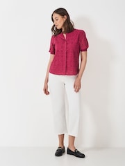 Crew Clothing Gabriella Broderie Blouse - Imagen 3 de 5