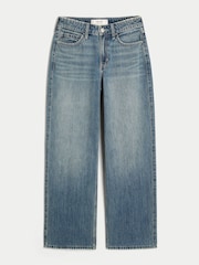 Hollister Blue High Rise Baggy Jeans - Image 4 of 4