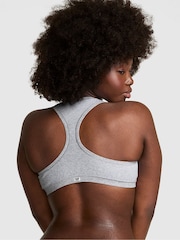 Victoria's Secret PINK Medium Heather Grey Cotton Dorm Bralette - Image 2 of 3