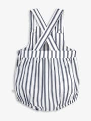 The Little Tailor Baby Woven Shorty 100% Cotton Romper - Image 4 of 6