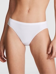 Victoria's Secret PINK White Seamless Bikini Knickers - Image 1 of 3