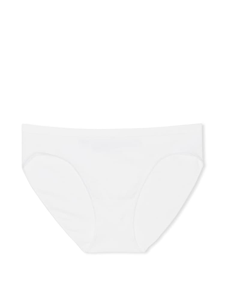 Victoria's Secret PINK White Seamless Bikini Knickers - Image 3 of 3
