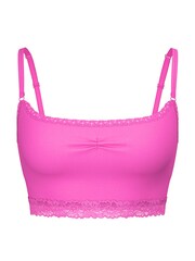 Victoria's Secret PINK Pink Gossip Lace Trim Bralette - Image 3 of 3